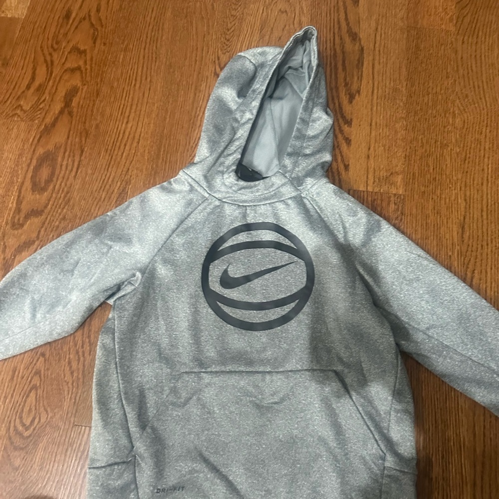 Grey boys small youth NIKE hoodie.  Worn once! Perfect condition.